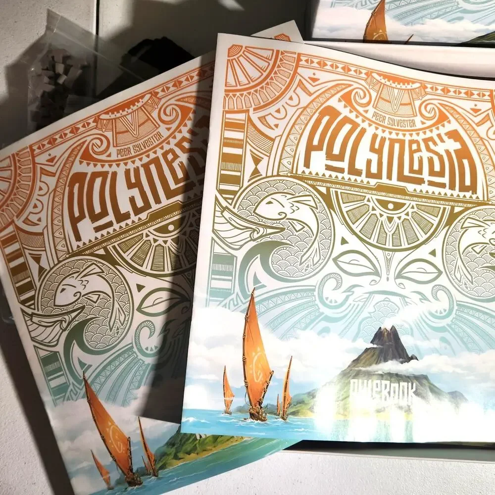 Polynesia Strategy Board Game by Peer Sylvester 2-4 Player Escape the Volcano - Picture 6 of 9